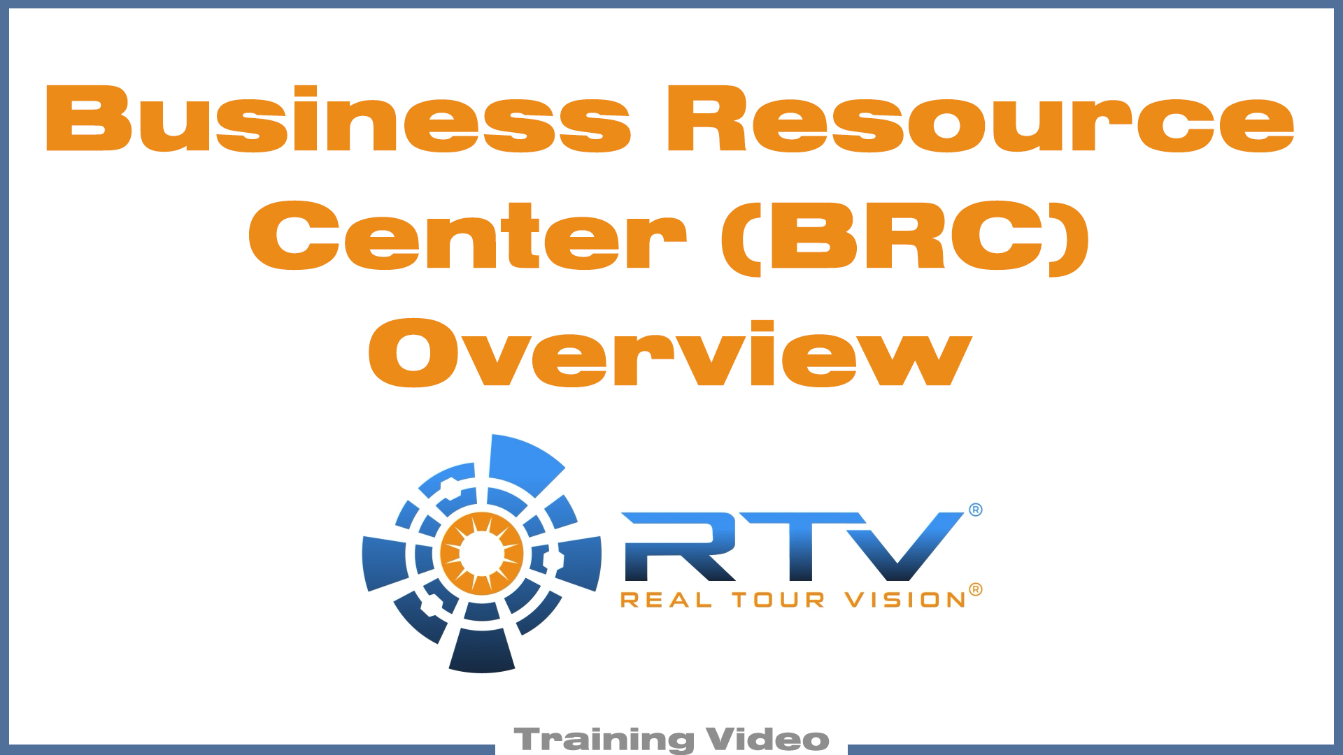 Business Resource Center - Overview - RTV